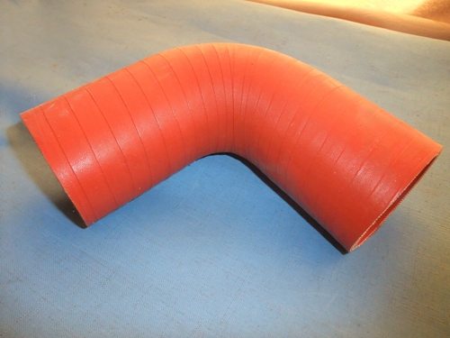 D Right angle hose (Φ55, silicon), 125/125-1