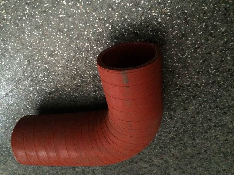 Right angle hose, Φ50-Φ60, 120/165, silicon-1