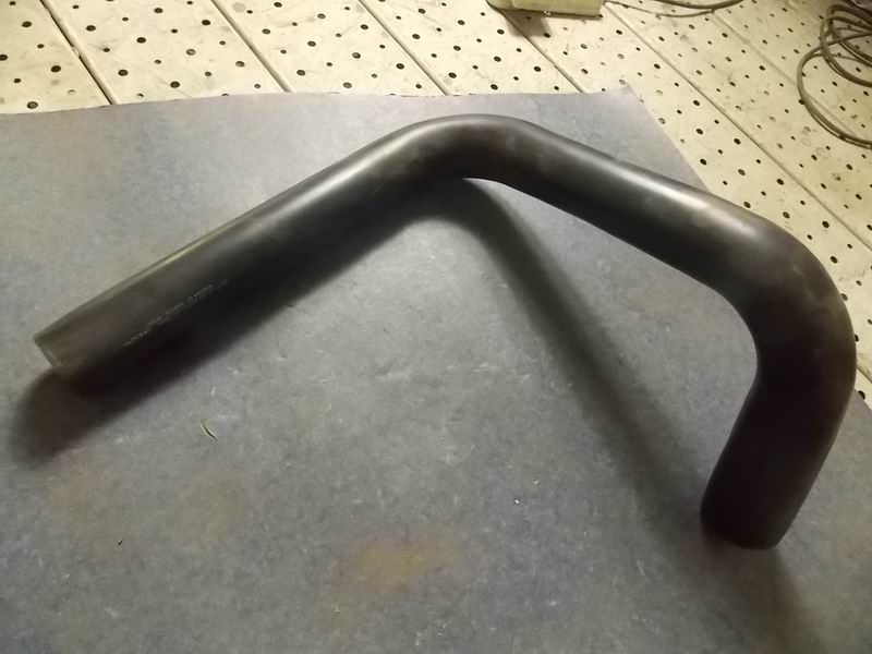 Special-shaped steel pipe (105°, Φ45, 100/635)