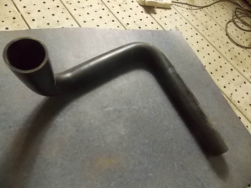 Special-shaped steel pipe (105°, Φ45, 100/635)-1