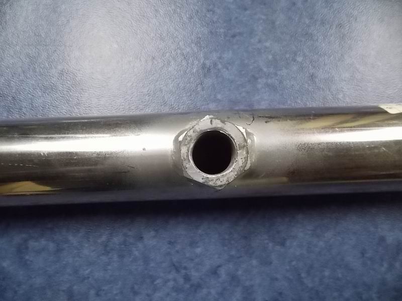 Straight steel pipe (Φ50, L=765), with joints-1