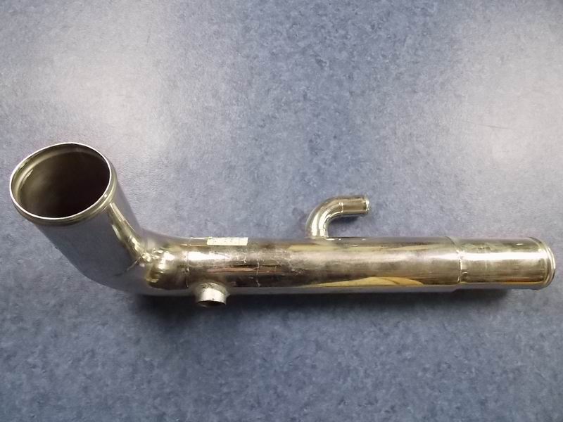 Right angle steel pipe (Φ55-Φ60, 170/435) with joints