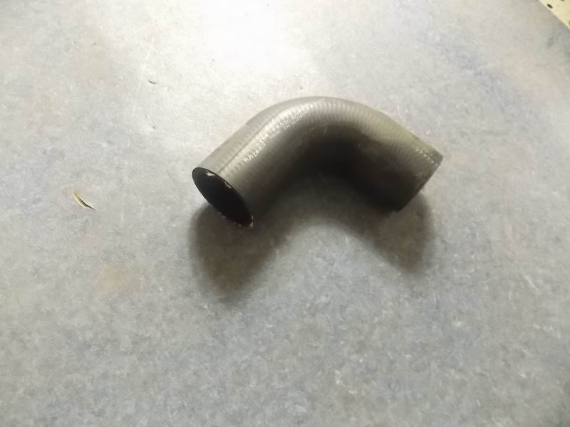 Right-angle hose, Φ60, 140/125, Class B ternary and C