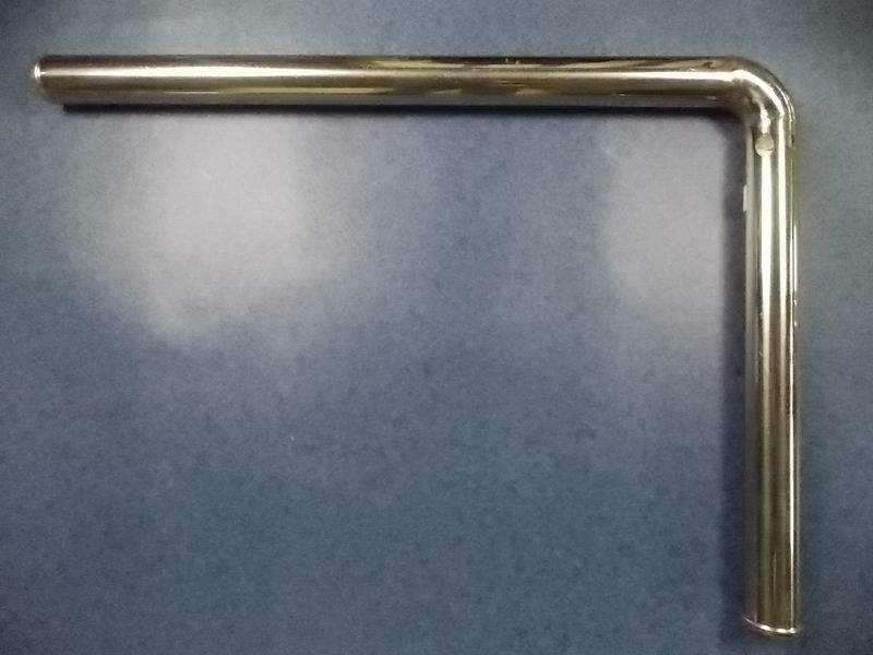 Right angle steel pipe (Φ60, 670/930)