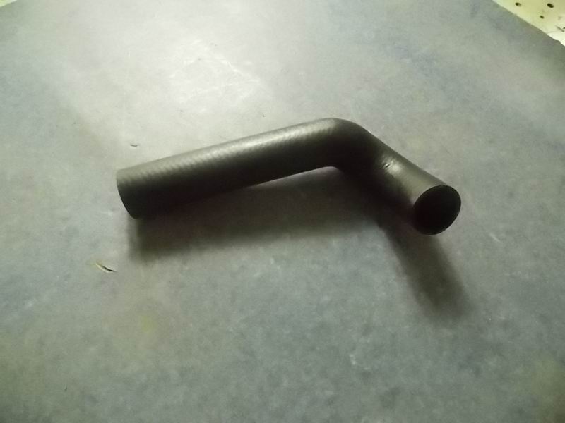 Right angle hose, Φ45, 100/295, height difference 60