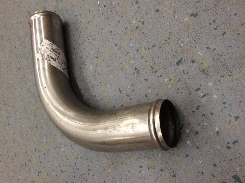 Right angle steel pipe, Φ50, 200/180, without joints