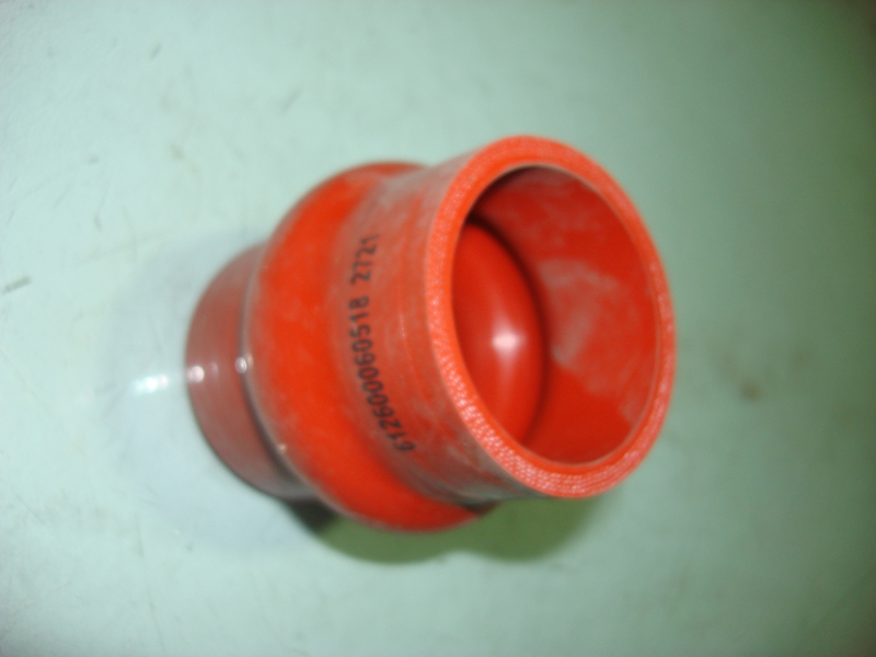 Coolant connection hose; engine outlet pipe to thermostat-1