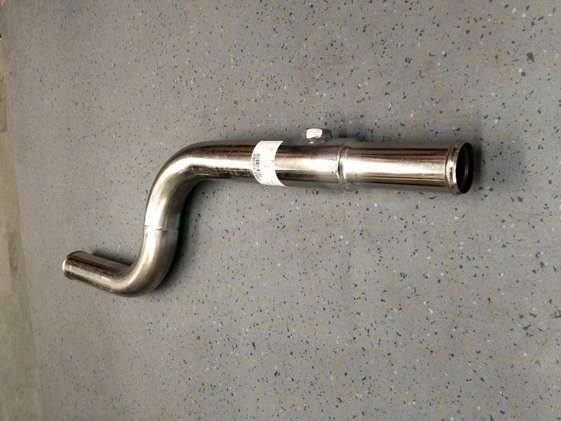 Z-shaped steel pipe (Φ50-Φ60, L=808, H=220) with joints-1