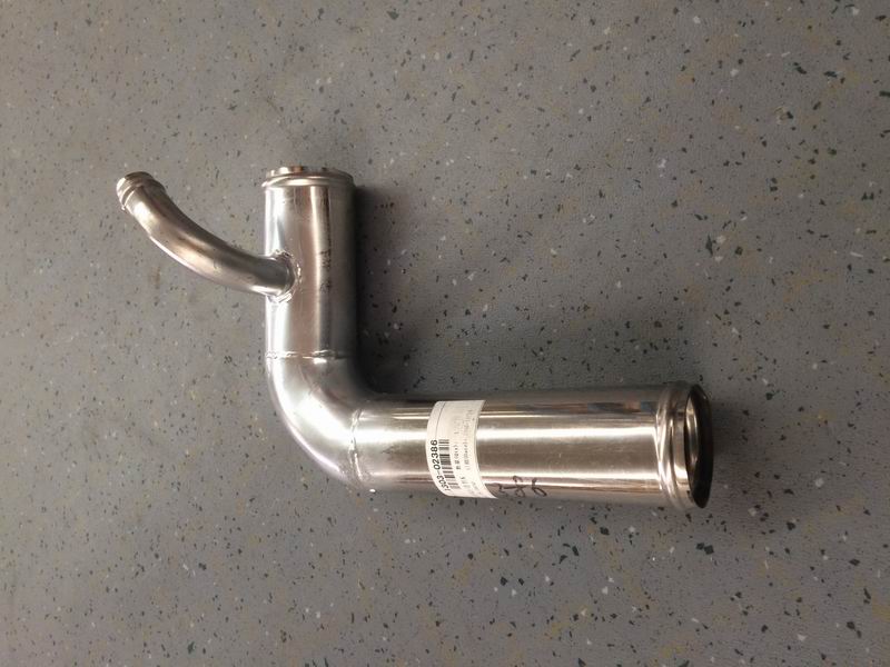 Right angle steel pipe, Φ60, 180/250, with joints