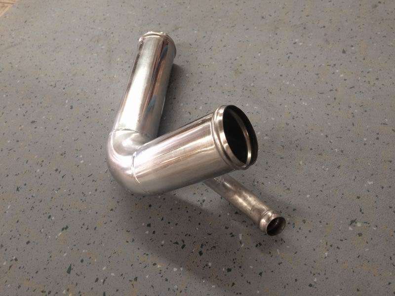 Right angle steel pipe, Φ60, 180/250, with joints-1