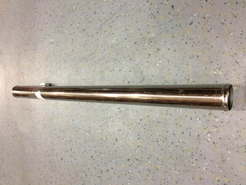 Straight steel pipe, Φ50, L=850 with joints-1