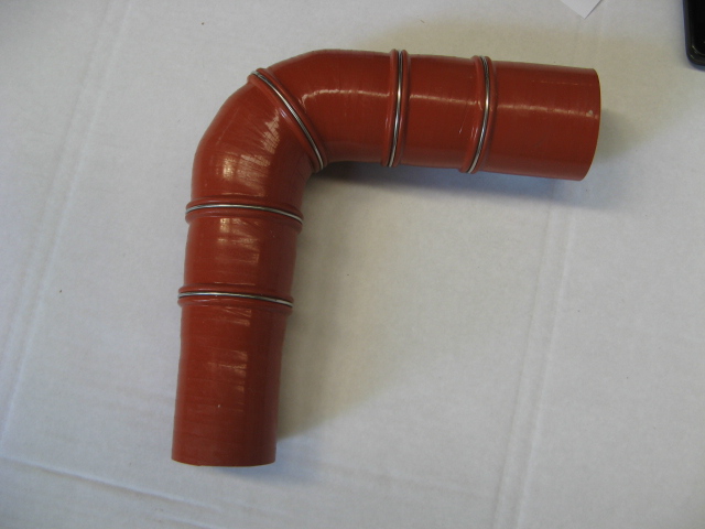 Right angle hose, Φ50-Φ60, 220/200, silicon-1