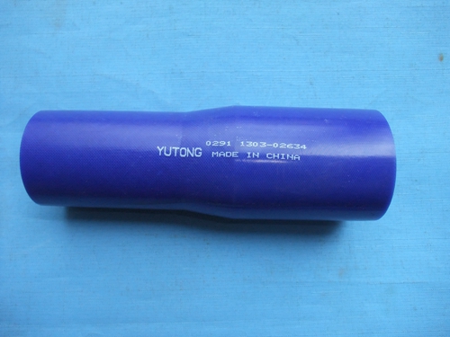 Molded straight hose, Φ50-Φ60, L=200, silicon