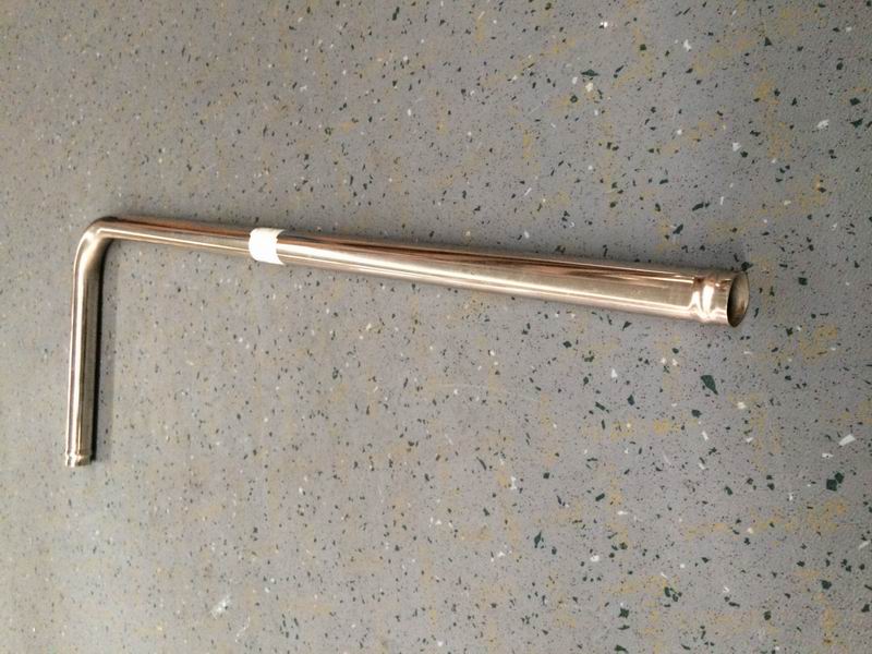 Special-shaped steel pipe (85°, Φ25, 240/630)-1