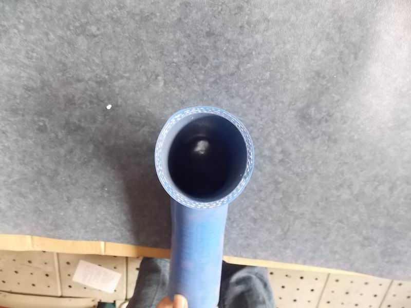 Special-shaped hose (120°, Φ55-Φ60, silicon), 180/120-1