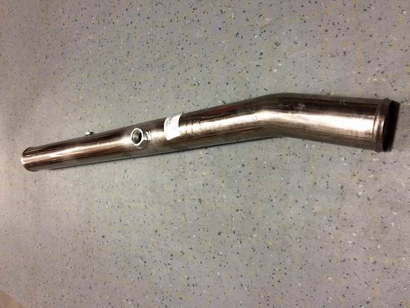 Special-shaped steel pipe (165°, Φ60, 140/650) with joints