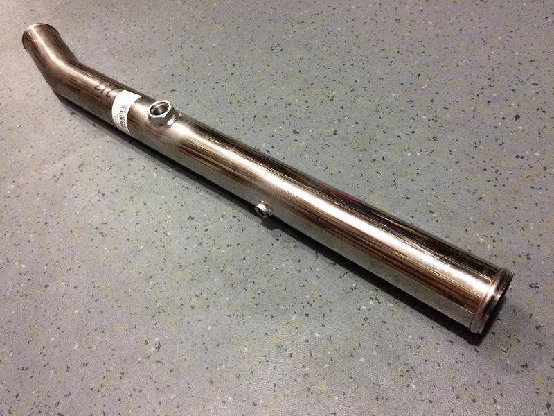 Special-shaped steel pipe (165°, Φ60, 140/650) with joints-1