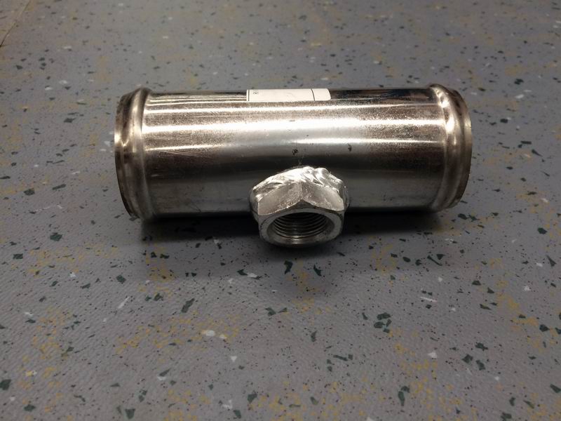 Straight steel pipe, Φ50, L=130 with joints-1