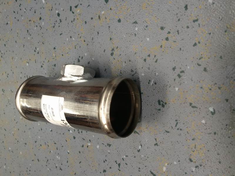 Straight steel pipe, Φ50, L=130 with joints-2