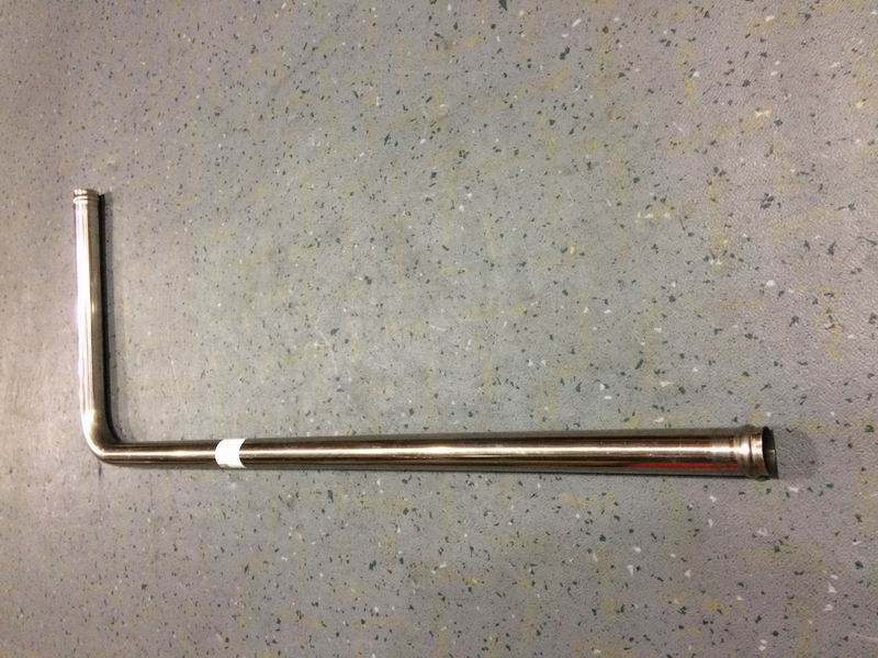 Металлическая труба прямоугольная, сталь, Φ 25 , 600 / 280 /Нет