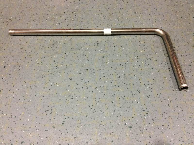 Металлическая труба прямоугольная, сталь, Φ 25 , 600 / 280 /Нет-1