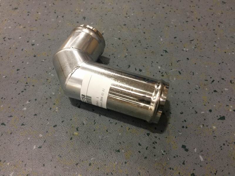 Металлическая труба прямоугольная, сталь, Φ 50 , 125 / 70 /без стыков-1