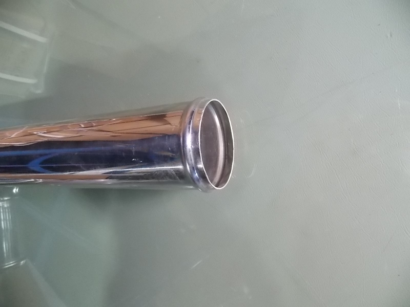 Right angle steel pipe, Φ60, 385/162, without joints-1