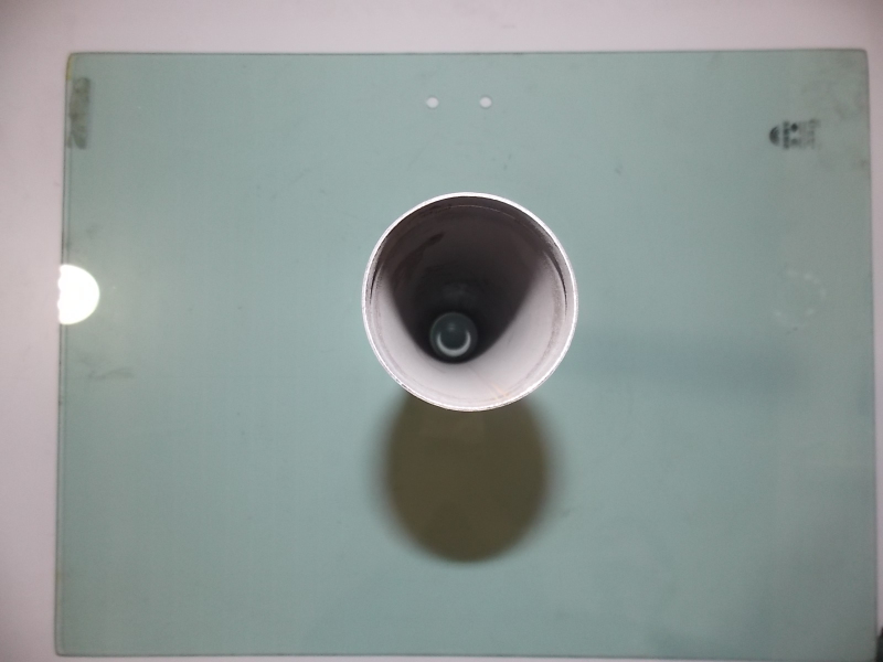 Straight steel pipe, Φ50, L=470 without joints-1