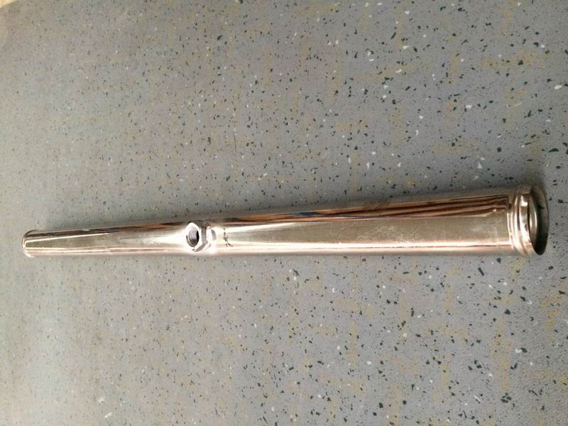 Straight steel pipe, Φ50, L=885 with joints-1