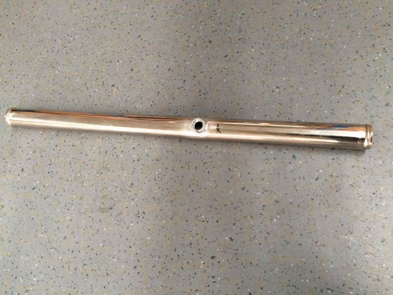 Straight steel pipe, Φ50, L=885 with joints-2