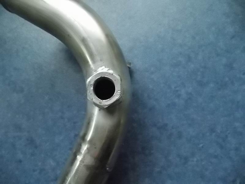 Special-shaped steel pipe (170°, Φ50, 235/432) with joints-2