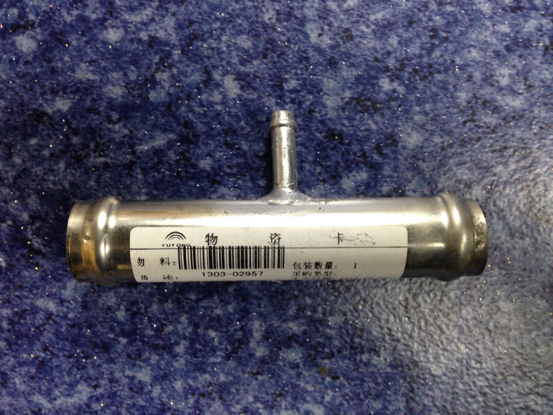 Tee connector (Φ25-Φ8-Φ25)