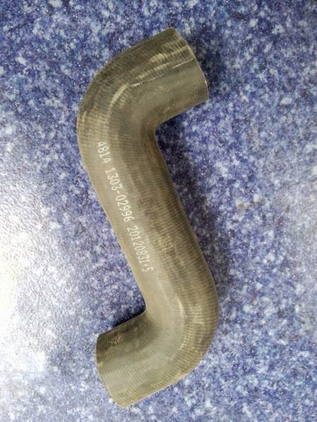 Шланг специальной формы, Φ 50 , черная этиленовая тройная камедь