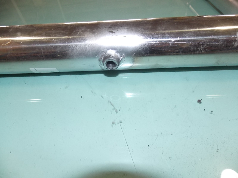 Special-shaped steel pipe (84°, Φ60, 230/525) with joints-1
