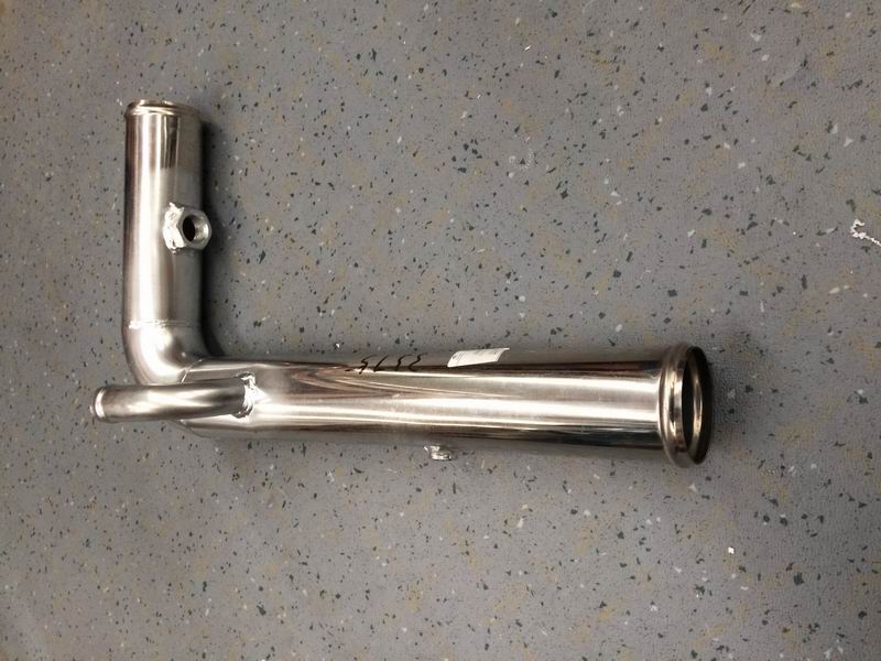 Right angle steel pipe, Φ60, 425/232, with joints