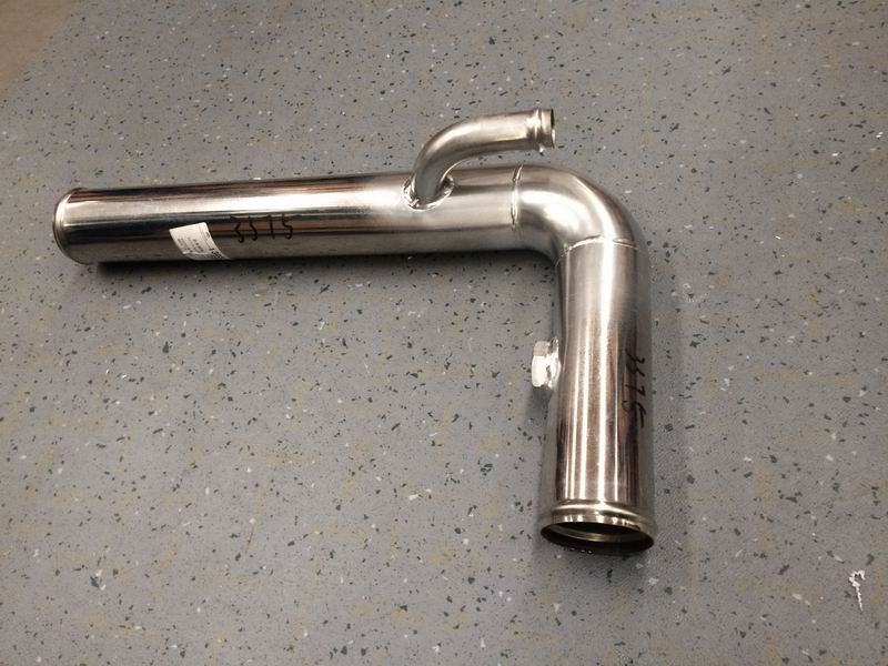Right angle steel pipe, Φ60, 425/232, with joints-1