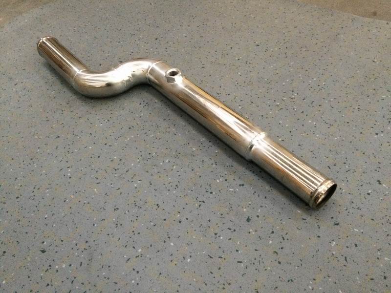 Z-shaped steel pipe (Φ50-Φ60, L=780, H=130) with joints-1