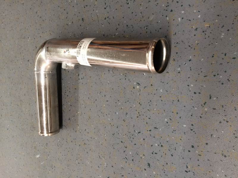 Right angle steel pipe (Φ60, 240/355), with joints