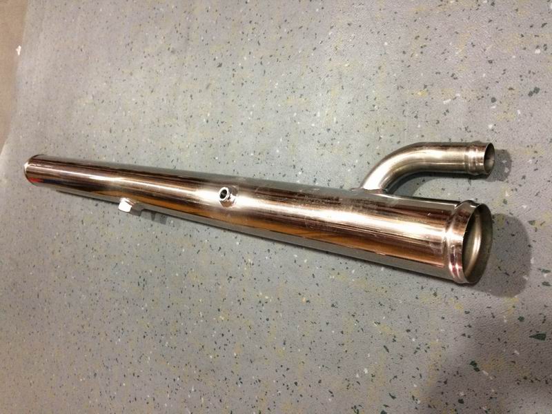 Straight steel pipe, Φ60, L=830 with joints-1