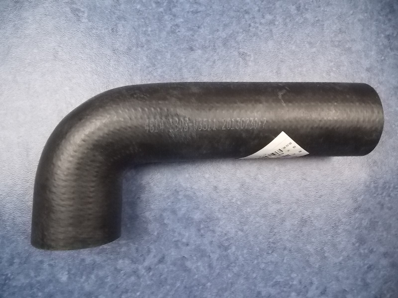 Right angle hose, Φ60, 100/260, EPDM rubber-1