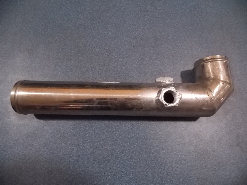 Right angle steel pipe, φ60, 80/345, with joints