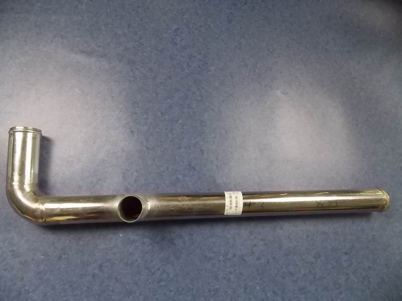 Right angle steel pipe (φ60, 180/860) with φ50 joint