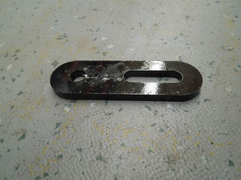 Straight plate bracket, φ8.5, L=80