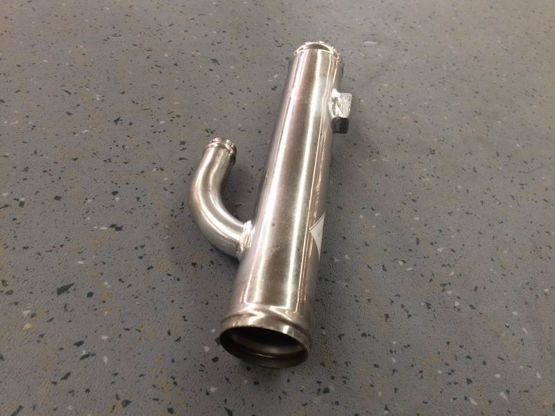 Straight steel pipe, Φ50, L=290 with joint-1