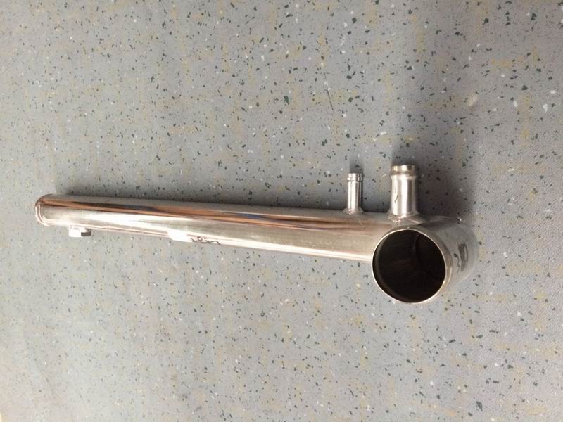 Right angle steel pipe, Φ50, 135/635, with joints