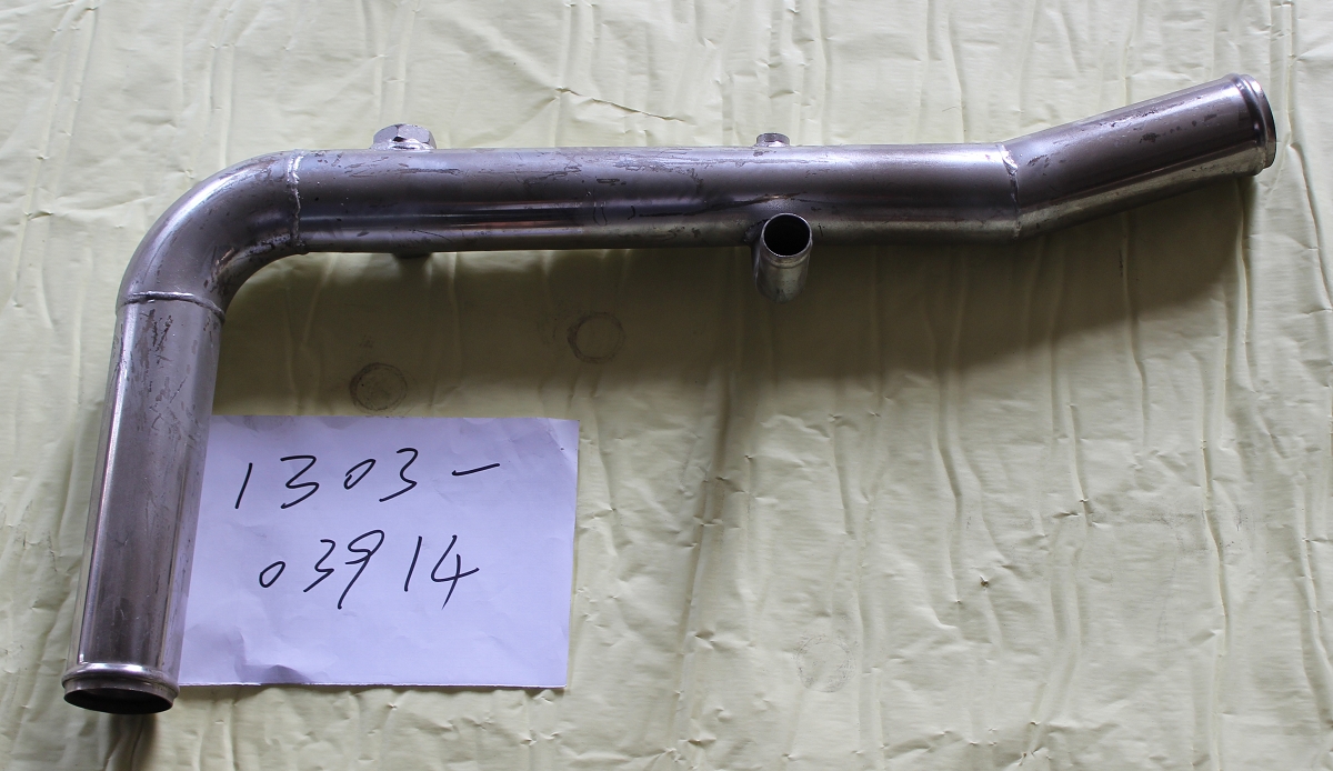 Special-shaped steel pipe (165°, Φ55, 140/453) with joints