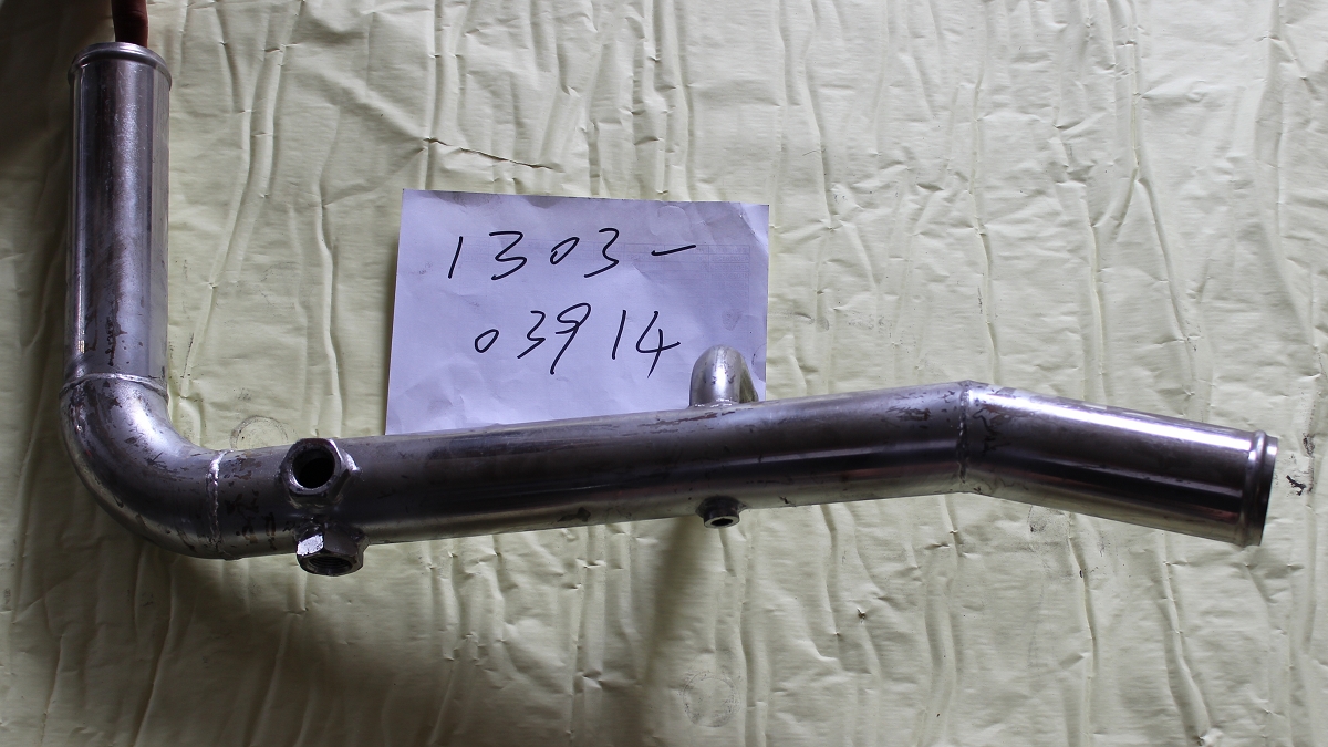 Special-shaped steel pipe (165°, Φ55, 140/453) with joints-2