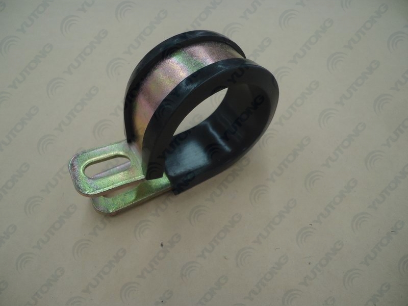 Cooling fixed pipe clamp, rounded tilt, Φ54, with pad belt-1