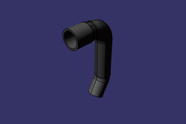 Special-shaped hose, Φ38-Φ45, EPDM rubber