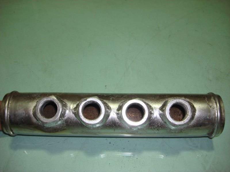 Прямая стальная труба (Φ 55 , Л= 270 ), с суставами